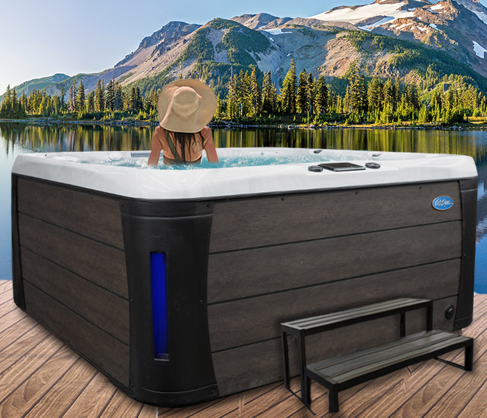 Calspas hot tub being used in a family setting - hot tubs spas for sale Poway
